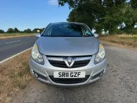 Used Vauxhall Corsa 85 HP (62 kW) 2011 Silver Hatchback