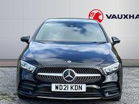 Used Mercedes A250 AMG line 218 HP (160 kW) 2021 Black Hatchback