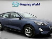 Used Ford Focus Zetec 120 HP (88 kW) 2021 Blue Estate