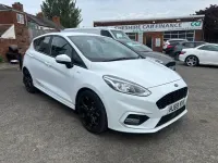 Second-hand Ford Fiesta ST-Line 140 CP (102 kW) 2019 Alb Hatchback