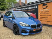 Begagnad BMW 218 M Sport 2018 Blå Halvkombi