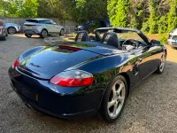 Used Porsche Boxster 2004 Blue Cabriolet