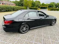 Used Mercedes E220 AMG line 2014 Black Sedan