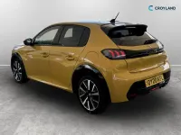 Used Peugeot 208 GT-line 130 HP (95 kW) 2020 Yellow Hatchback