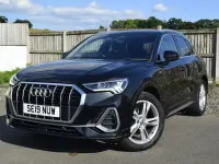 Used Audi Q3 S-Line 150 HP (110 kW) 2019 Black SUV