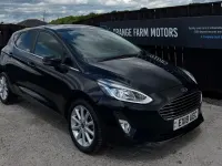 Used Ford Fiesta Titanium 120 HP (88 kW) 2018 Black Hatchback