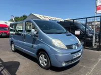 Used Renault Trafic 115 HP (84 kW) 2013 Blue MPV