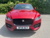 Used Jaguar F-Pace R-Sport 240 HP (176 kW) 2018 Red SUV