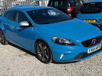 Used Volvo V40 R-Design 115 HP (84 kW) 2014 Blue Hatchback