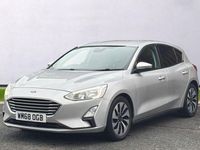 Used Ford Focus Zetec 100 HP (73 kW) 2018 Silver Hatchback