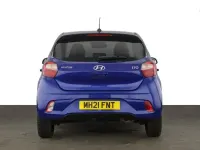 Used Hyundai i10 Premium 2021 Blue Hatchback