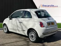 Used Fiat 500 Lounge 69 HP (50 kW) 2011 White Hatchback
