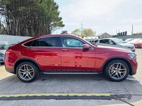 Used Mercedes GLC220 AMG line 2018 Red Coupe