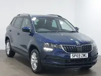 Used Skoda Karoq SE Technology 150 HP (110 kW) 2019 Blue SUV