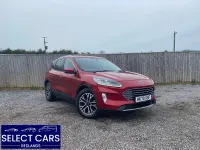 Used Ford Kuga Titanium 150 HP (110 kW) 2021 Red SUV