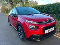 Used Citroën C3 Feel 80 HP (58 kW) 2018 Red Hatchback