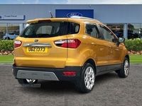 used Ford Ecosport 1.0 EcoBoost 125 Titanium 5dr- Reversing Sensors & Camera, Cruise Control, Speed Limiter, Voice Cont