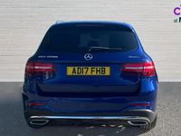 Used Mercedes GLC220 AMG line 170 HP (125 kW) 2017 Blue SUV