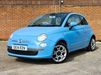 Used Fiat 500 Lounge 2014 Blue Hatchback