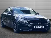 Used Mercedes C200 136 HP (100 kW) 2018 Black Sedan