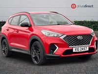 Used Hyundai Tucson N Line 136 HP (100 kW) 2020 Red SUV