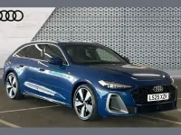 Used Audi A5 S-Line 200 HP (147 kW) 2025 Blue Estate