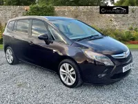 Used Vauxhall Zafira Tourer SRi 2015 Brown MPV