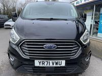 Used Ford Tourneo Custom Titanium 128 HP (94 kW) 2021 Black Van