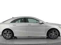Used Mercedes CLA180 122 HP (89 kW) 2017 Silver Coupe