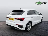 Used Audi A3 S-Line 110 HP (80 kW) 2023 White Sedan
