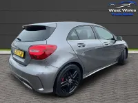 Used Mercedes A180 AMG line 109 HP (80 kW) 2017 Grey Hatchback
