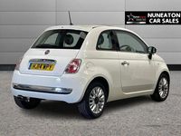 Used Fiat 500 Lounge 69 HP (50 kW) 2014 White Hatchback