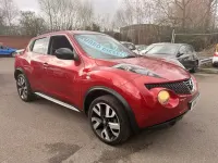 Używany Nissan Juke N-TEC 110 KM (80 kW) 2014 Czerwony SUV