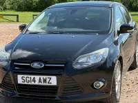 Used Ford Focus Zetec 125 HP (91 kW) 2014 Black Hatchback