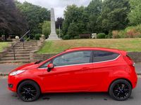 Used Ford Fiesta Zetec 2013 Red Hatchback