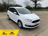 Used Ford Grand C-Max Zetec 120 HP (88 kW) 2015 White MPV