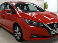 Used Nissan Leaf Acenta 110 kW (150 HP) 2021 Red Hatchback