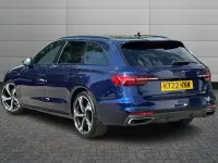 Used Audi A4 Black Edition 148 HP (108 kW) 2022 Blue Estate