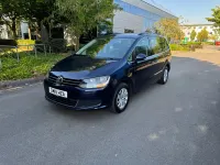Used VW Sharan SE 177 HP (130 kW) 2015 Blue MPV