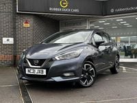 Used Nissan Micra Acenta 92 HP (67 kW) 2021 Grey Hatchback
