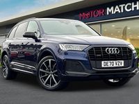 Used Audi Q7 Black Edition 2020 Blue SUV