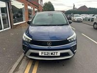 Used Vauxhall Crossland Elite 83 HP (61 kW) 2021 Blue SUV