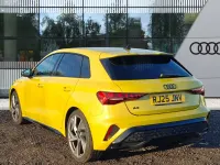 Used Audi A3 Sportback Black Edition 2025 Yellow Hatchback