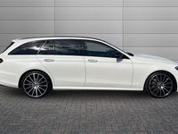 Used Mercedes E200 AMG line 200 HP (147 kW) 2023 Diamond white Estate