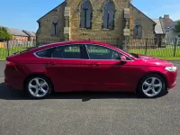 Used Ford Mondeo Titanium 180 HP (132 kW) 2017 Red Hatchback