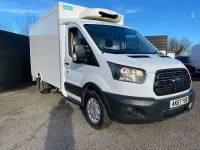 Used Ford Transit 130 HP (95 kW) 2017 White Cabriolet