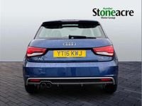 Used Audi A1 S-Line 147 HP (108 kW) 2016 Blue Hatchback