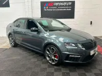 Used Skoda Octavia vRS 184 HP (135 kW) 2018 Grey Hatchback