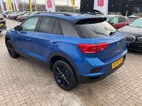 Used VW T-Roc Black Edition 113 HP (83 kW) 2020 Blue SUV