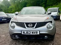 Used Nissan Juke Tekna 117 HP (86 kW) 2012 Silver SUV